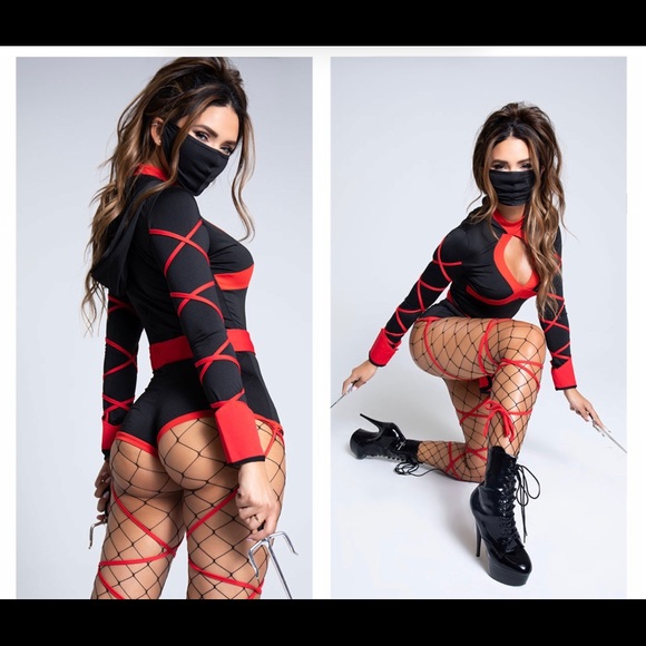 Leg Avenue Sexy ninja dragon costume Halloween